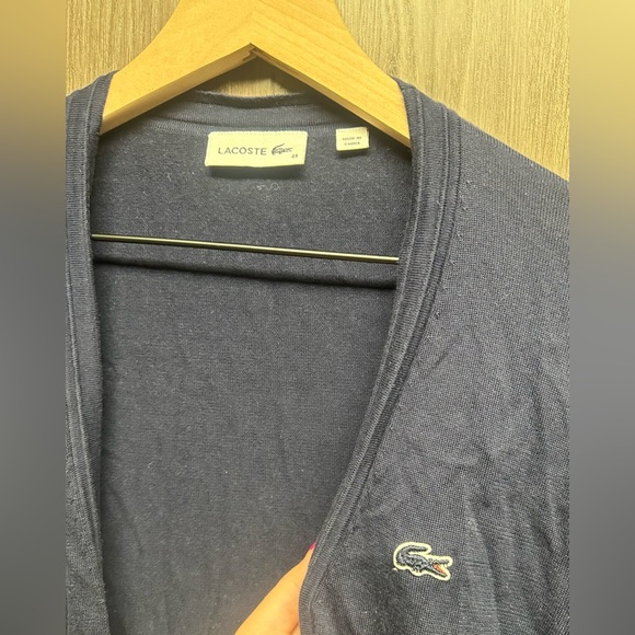 Lacoste cotton cardigan - Picture 3 of 4